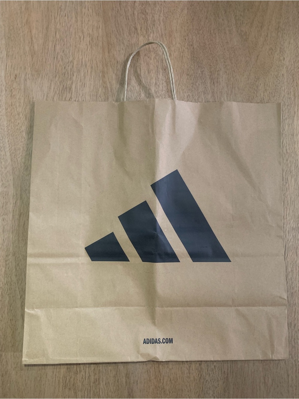 Adidas Large reusable bag brown and gift bag